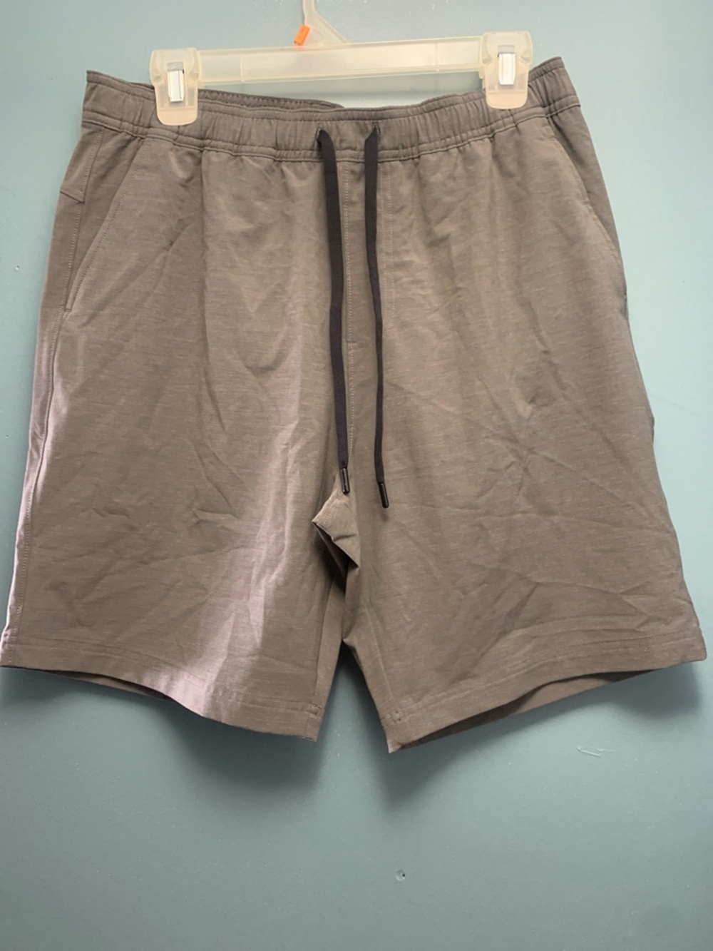 Jockey Men's Gray Athletic Drawstring Shorts